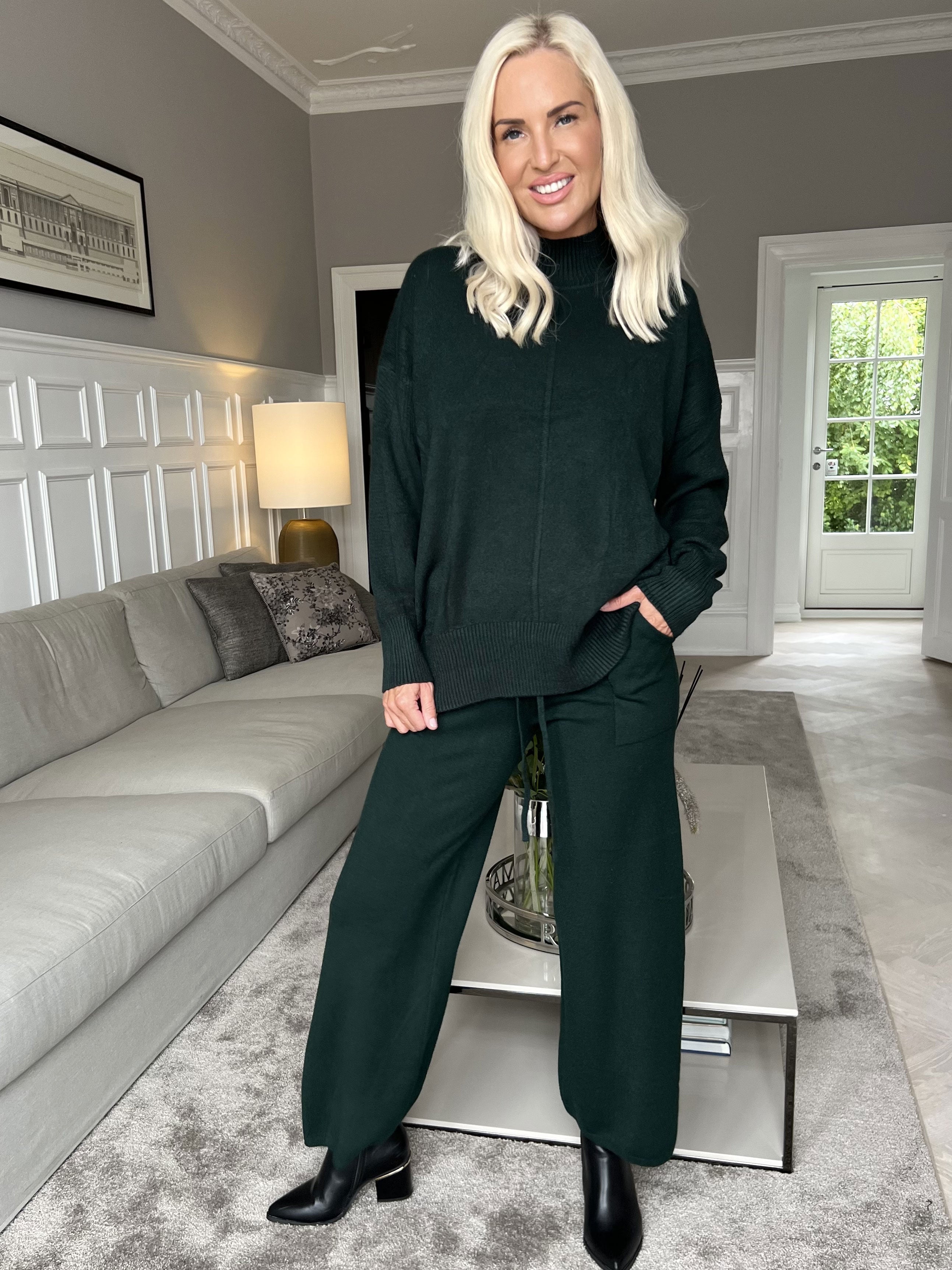 Feodora - Mjukt stickat set